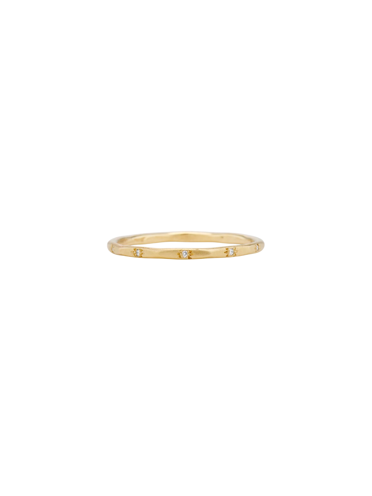 Starry night eternity ring